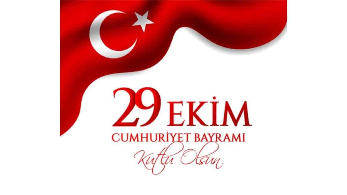 29 EKİM CUMHURİYET BAYRAMI COŞKUYLA KUTLANDI